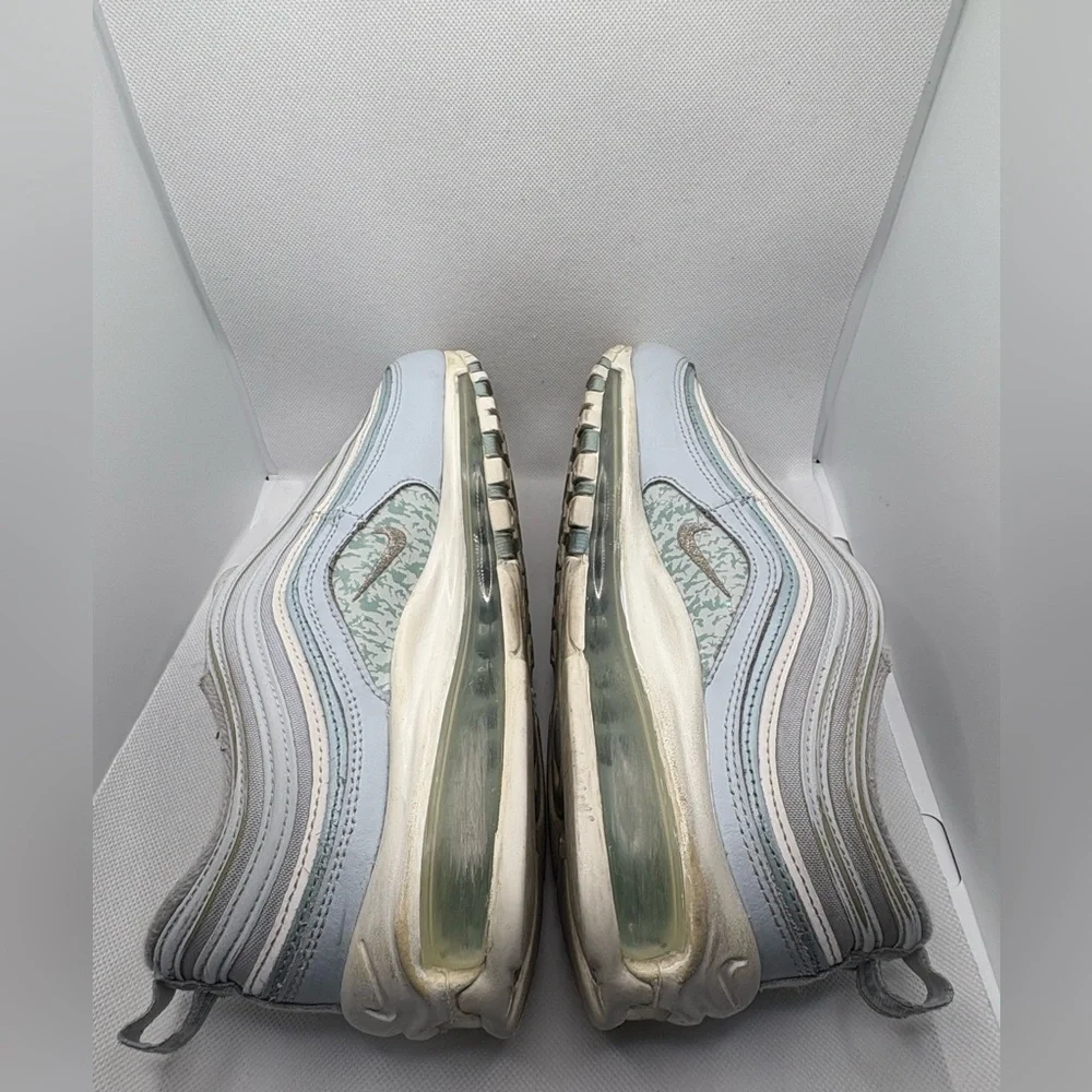 Women's Light blue and White Nike Sneakers - Picture 3 of 8
